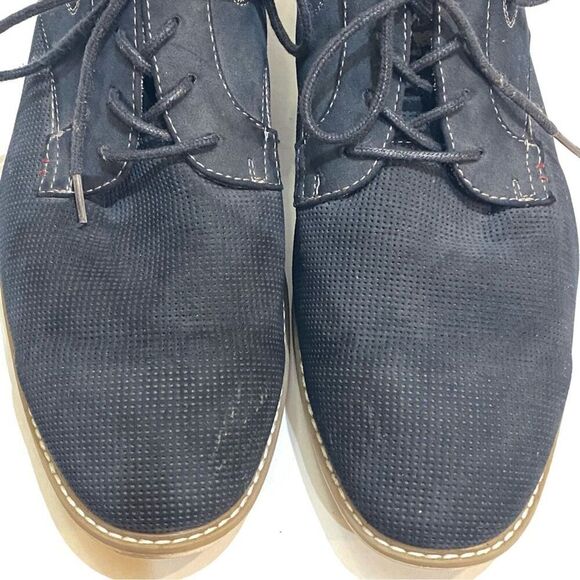 MUSTANG Men\'s dress shoe Oxford 4150-310-307 Navy SZ 46 US15 synthetic leather main image 13